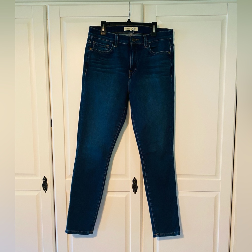 Current/Elliott Slim Straight-Leg Jeans